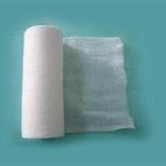 Cotton Gauze Plain L/Wvn Absorb - 91cm x 91M 1500G BP Roll