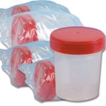 Urine Containers: 30ml, 60ml, 120ml — sterile with lid.