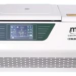 Centrifuges: Bench-top, haematocrit & micro — various RPM.