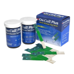 On Call glucometer strips