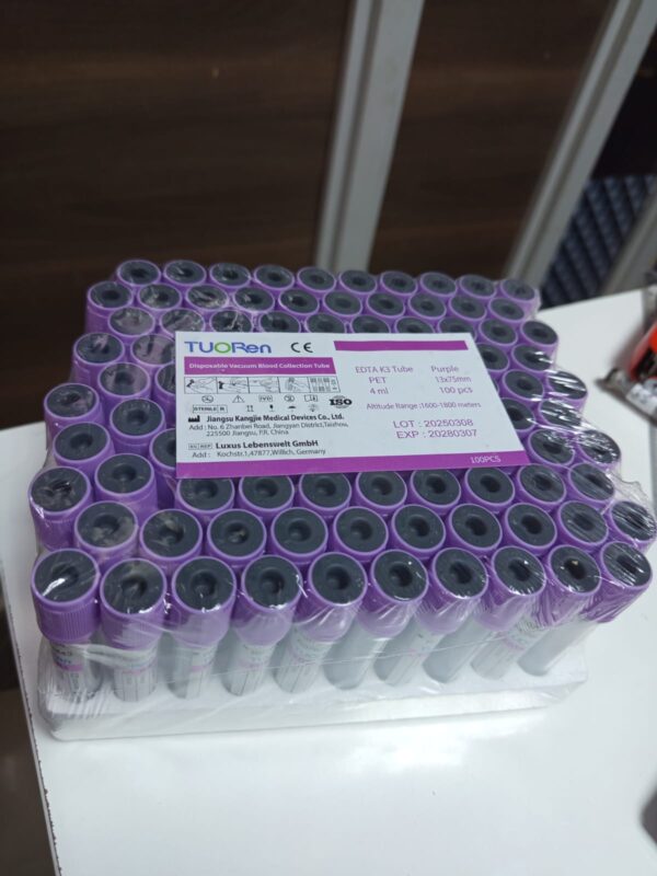 EDTA Tubes (Purple Tops)