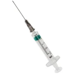 Syringes 2pc - 20ml With G21 Needle x 1½ 100's